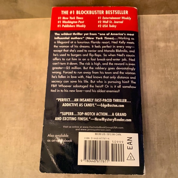 JAMES PATTERSON Book Bundle, Cross, Lifeguard, & The Quickie - Picture 6 of 8